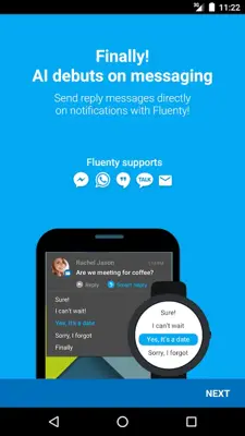 Fluenty android App screenshot 10