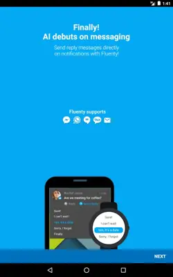 Fluenty android App screenshot 5